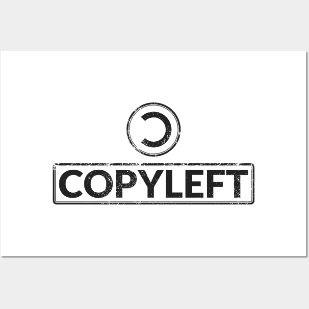 copyleft Wall Art by tavare